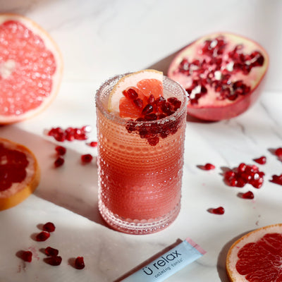 Pomegranate Paloma Punch