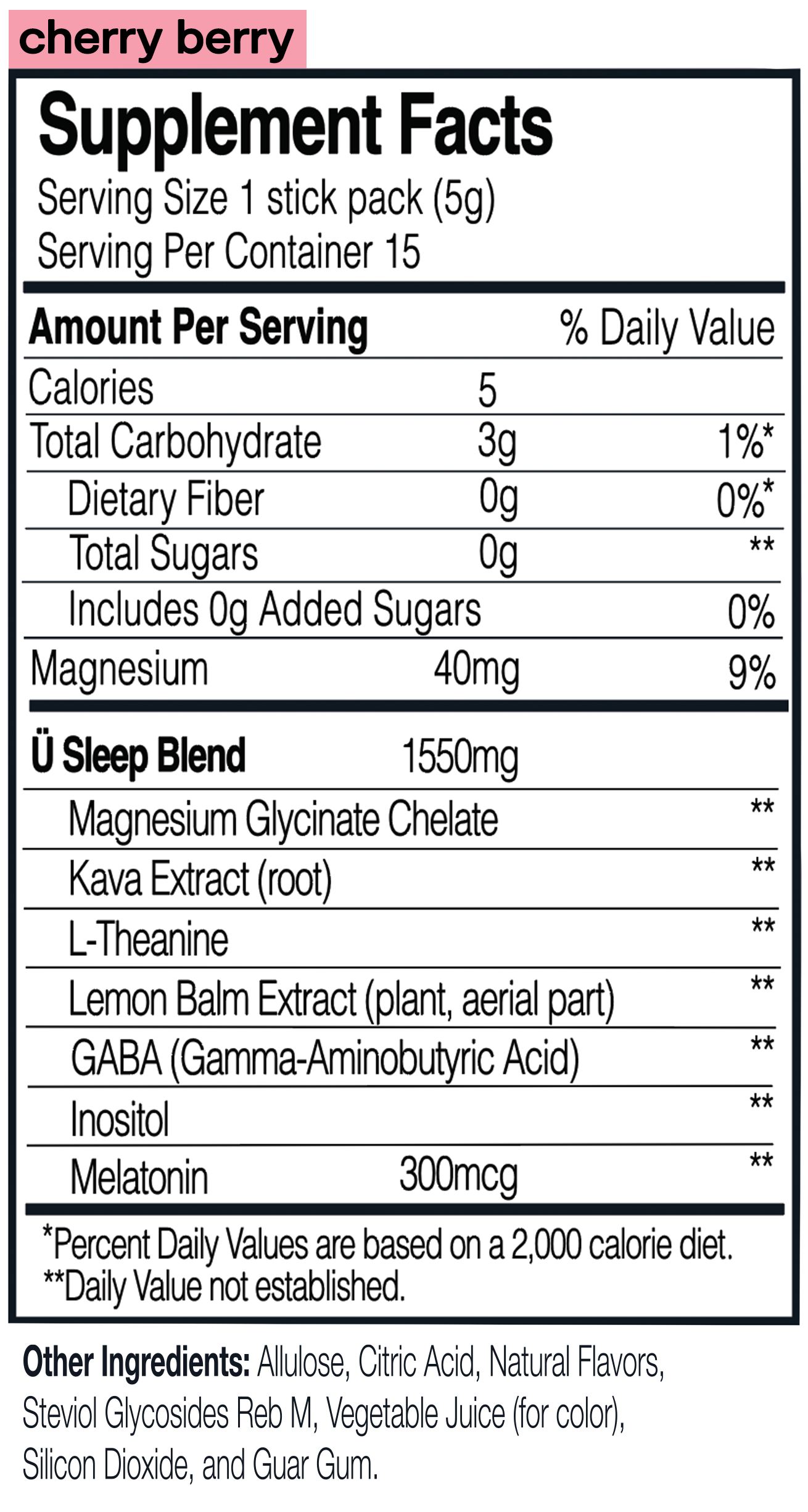 <p>Tastes like a dream, works like a charm</p>